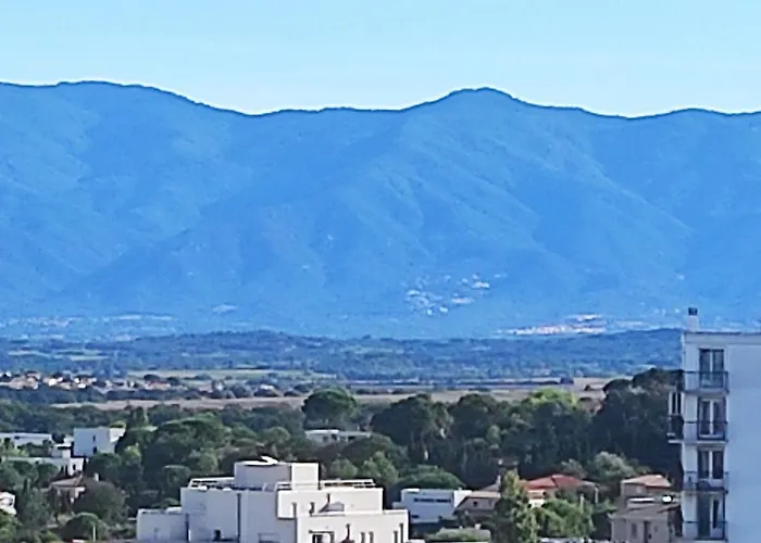 T2 30m2 Au Calme, Vue Montagnes, Apercu Mer * Perpignan
